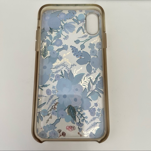Rifle Paper Co iPhone X/XS Garden Party Blue case - Picture 2 of 4